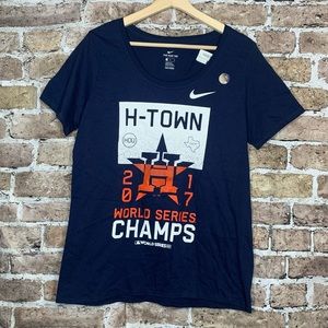 MLB Nike Houston Astro’s 2017 World Series Women T-Shirt